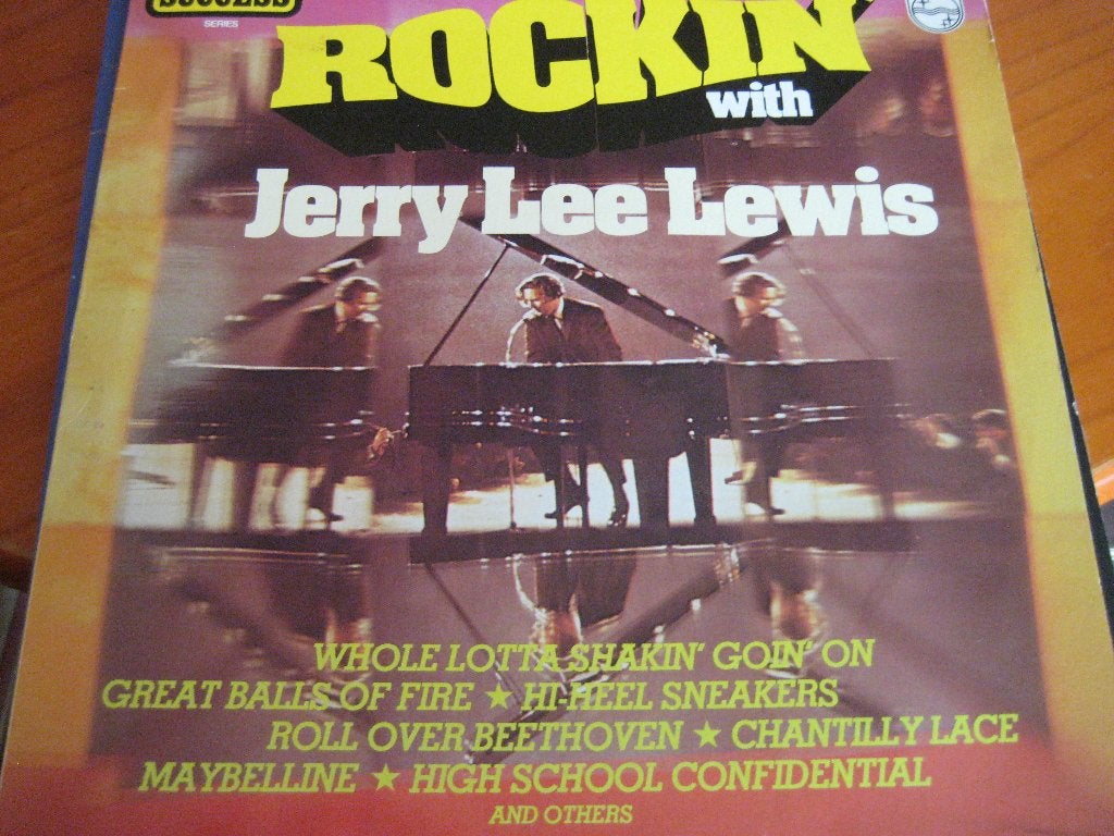 LP, Rockin`with Jerry Lee Lewis, Ophalen of Verzenden, Zo goed als nieuw, LP