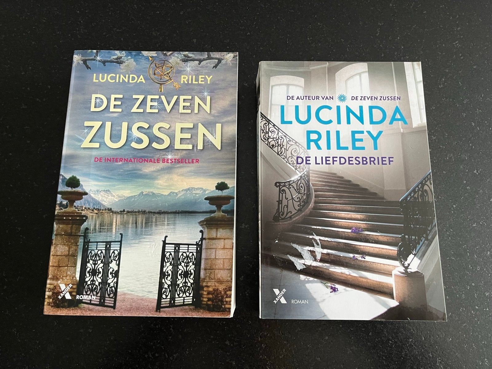 Lucinda Riley Boeken: De Zeven Zussen & De Liefdesbrief, Boeken, Romans, Ophalen, Gelezen