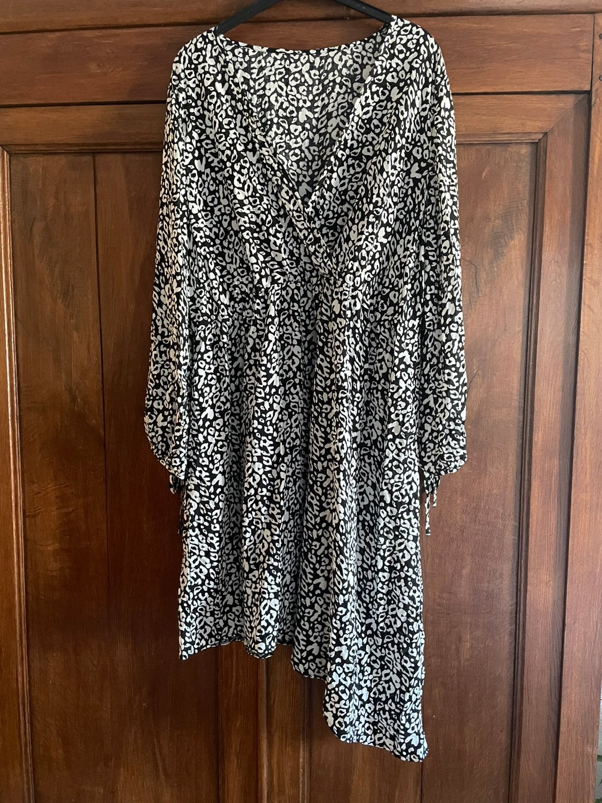 Jurk maat 4XL, Ophalen of Verzenden, Zo goed als nieuw, Zwart, Jurk