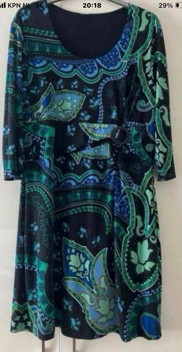 Gerry Weber jurk mt. 44, Ophalen of Verzenden, Zo goed als nieuw, Maat 42/44 (L)