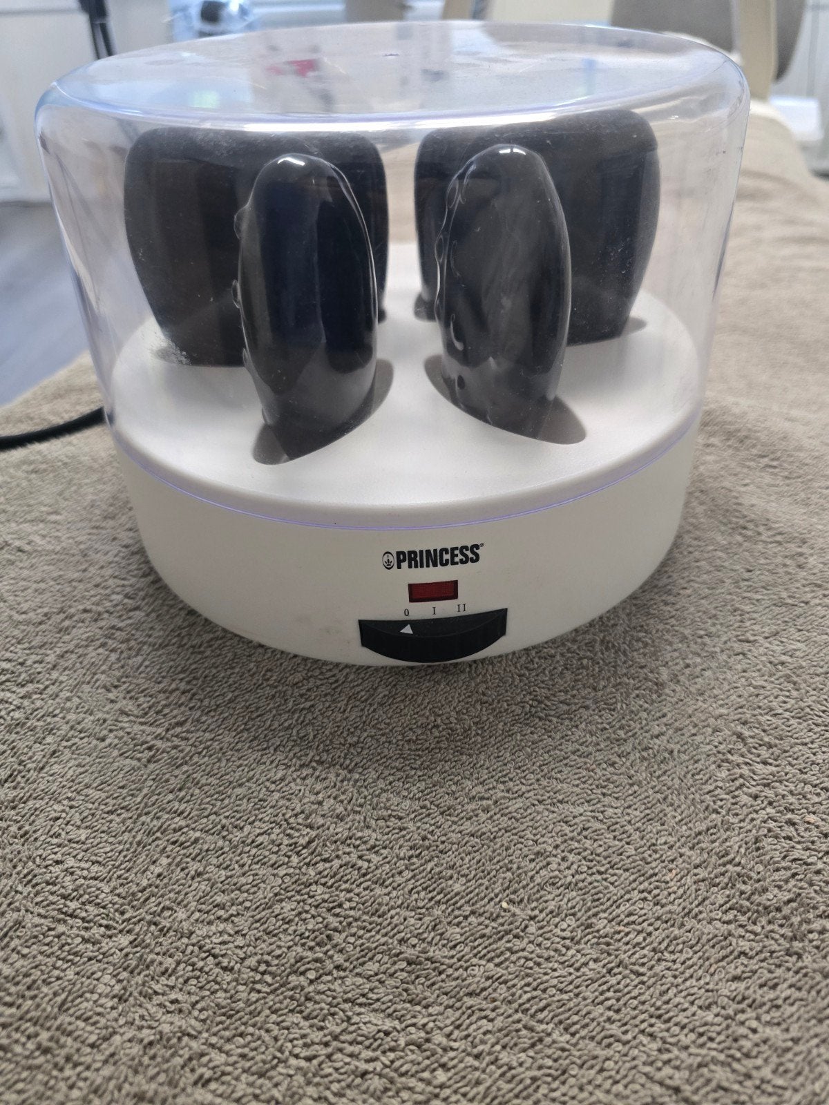 Princess Hot Stone Massage Set, Ophalen of Verzenden, Gebruikt, Overige typen