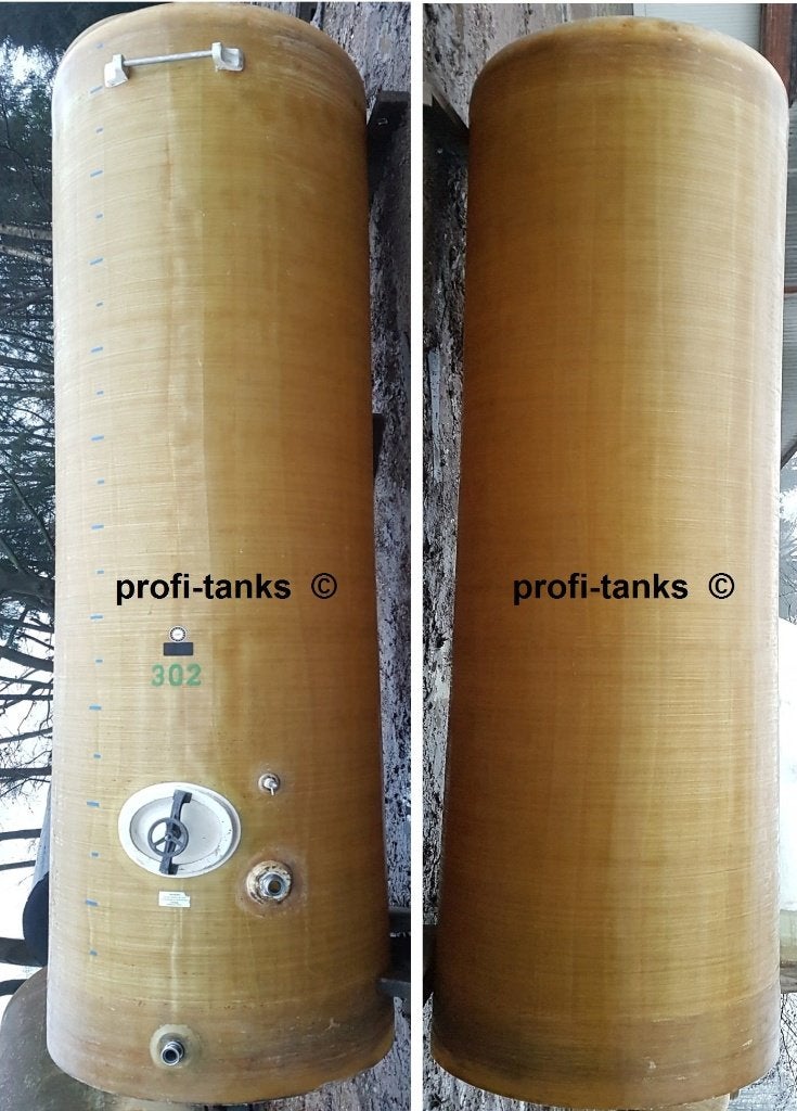 P93 opslagtank 11000 L GFK tank polyester Juno-tank voedsel, Tuin en Terras, Regentonnen, Gebruikt, Kunststof, 150 liter of meer