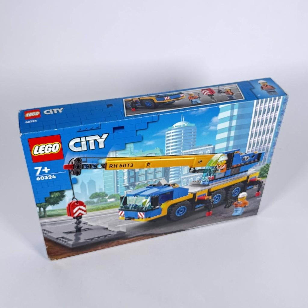 LEGO City 60324 Mobiele Kraan – Nieuw, City, Lego, Nieuw, Ophalen of Verzenden
