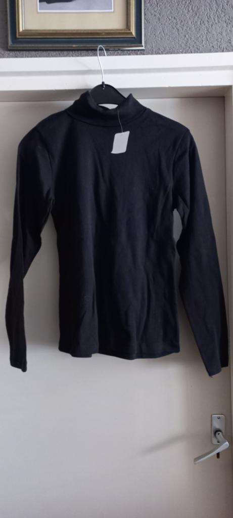 Zwarte coltrui met lange mouwen, maat 44, Kleding | Dames, Zeeman, Zwart, Maat 42/44 (L), Nieuw