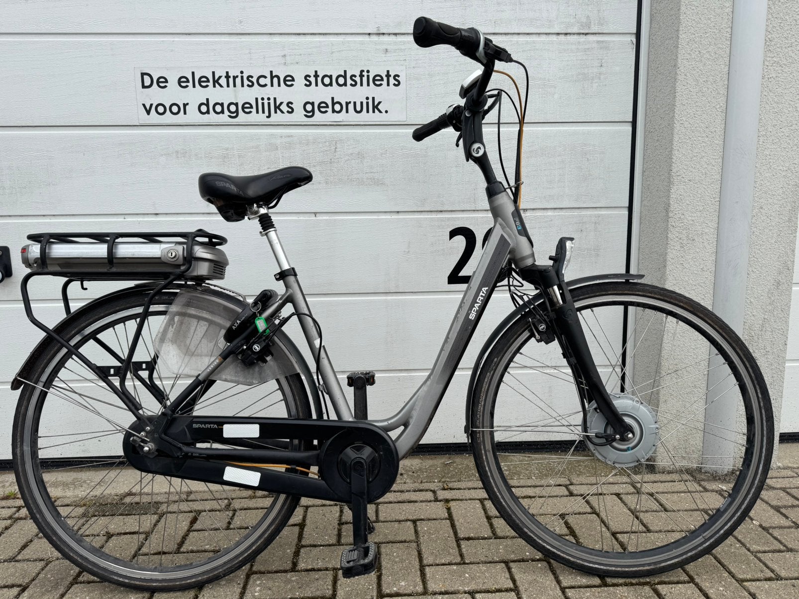 Sparta F8e elektrische fiets nieuwe accu hydraulische remmen, Ophalen, Zo goed als nieuw