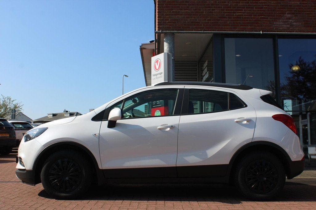 OPEL Mokka X 1.4 Turbo Aut. *Online Edition* | Trekhaak | Ca, Auto's, Opel, Automaat, Stof, Gebruikt, Wit