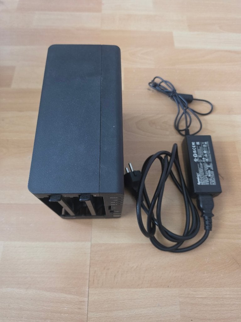 Synology DS212+ NAS met 2x 1TB 2.5" HDD's, Computers en Software, NAS, Ophalen, Gebruikt
