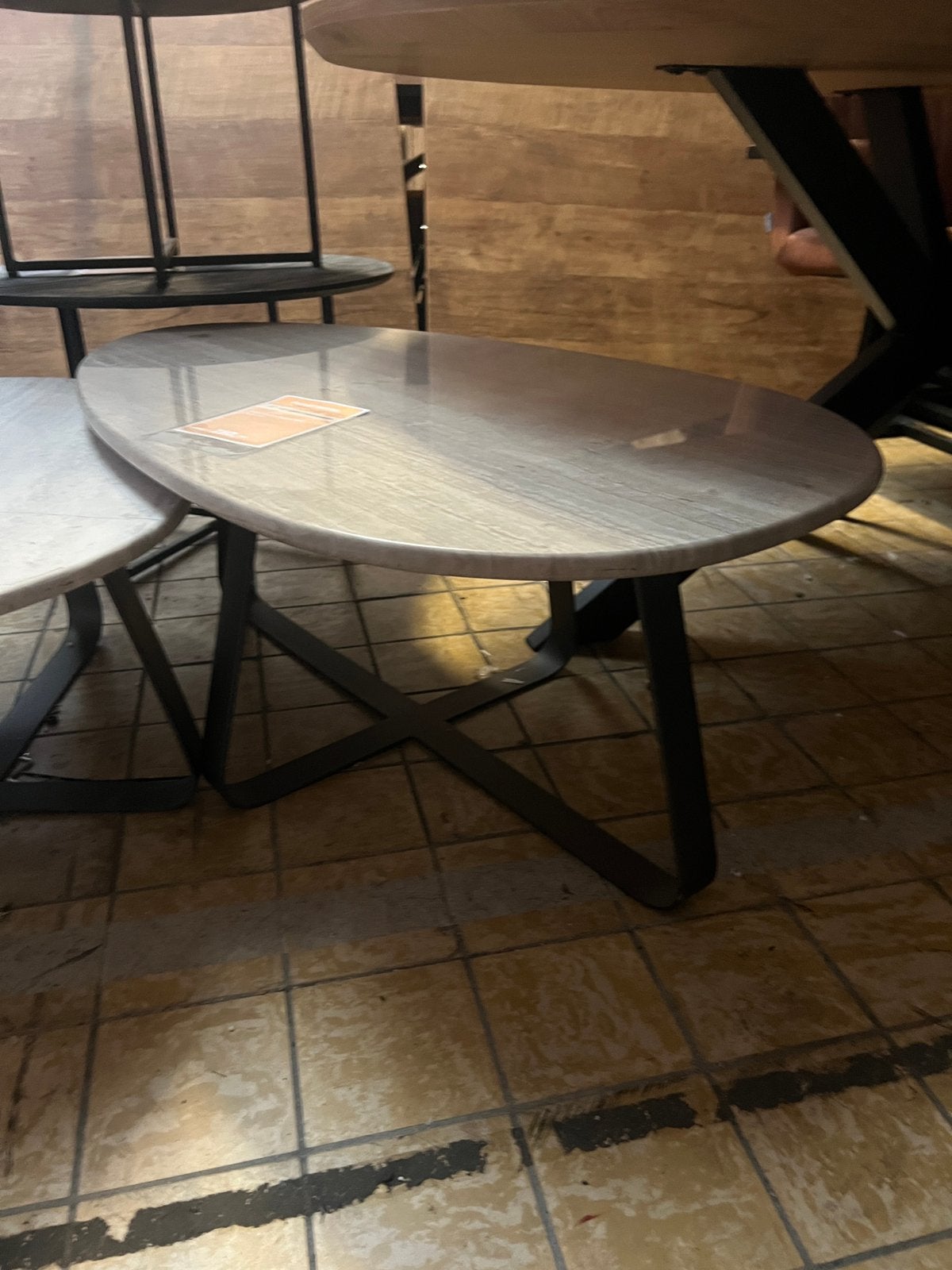 Salontafel | Marmer, Huis en Inrichting, Tafels | Salontafels, Ophalen, 50 tot 100 cm, Overige materialen, 50 tot 100 cm