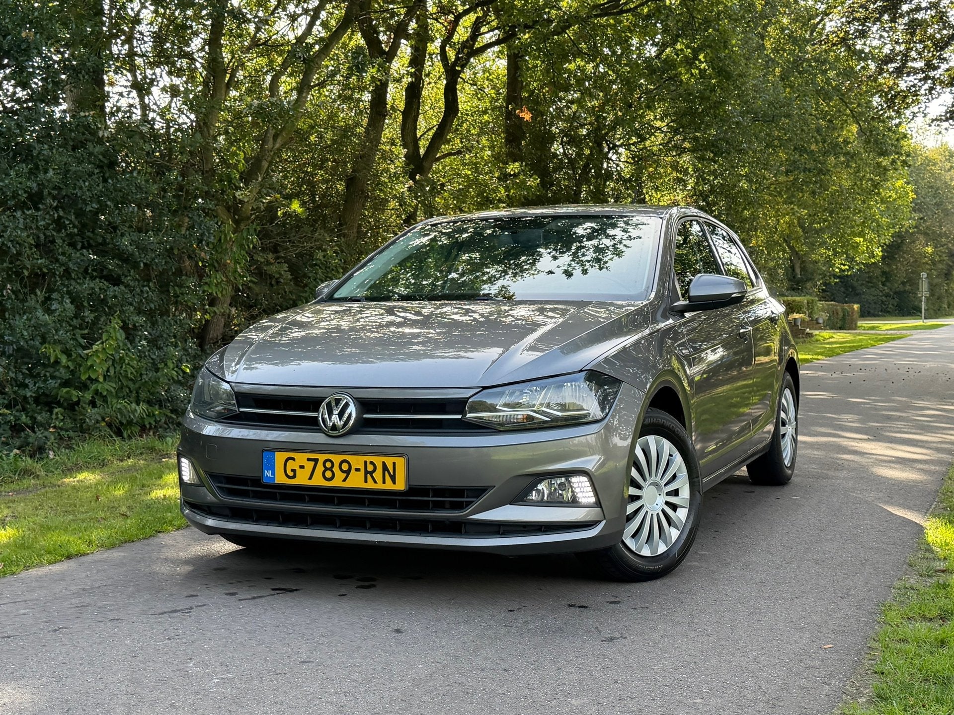 Volkswagen Polo 1.0 TSI Comfortline | Navi + ACC + Carplay, Auto's, Voorwielaandrijving, Stof, Gebruikt, Euro 6