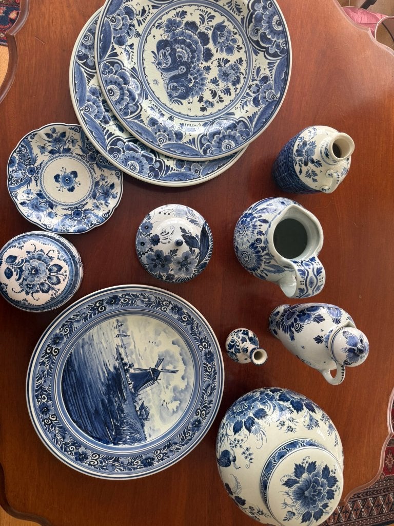 Delfts Blauw, Ophalen