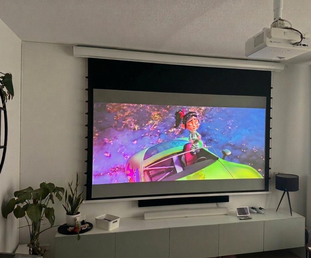 Benq710sti 4k,FilmGame Beamer, Electro ProHD Projectiescherm, Zo goed als nieuw, BenQ, Ophalen of Verzenden, DLP