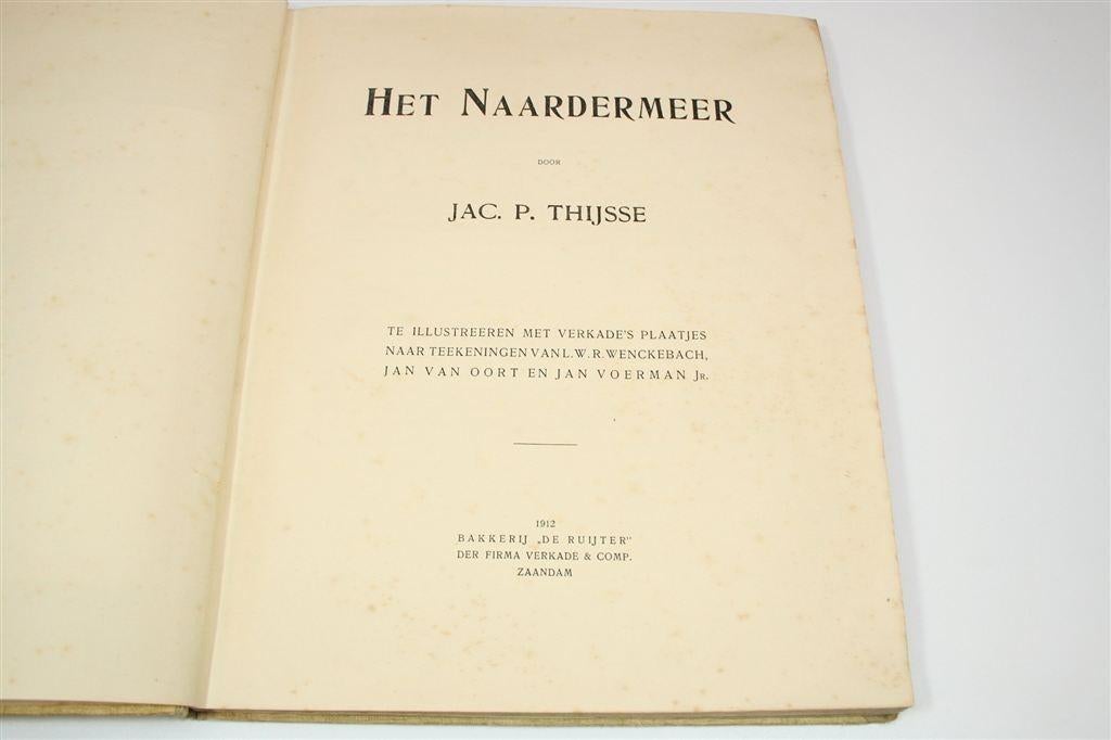 Het Naardermeer — Verkade Album — Compleet [1912], Ophalen of Verzenden, Gelezen