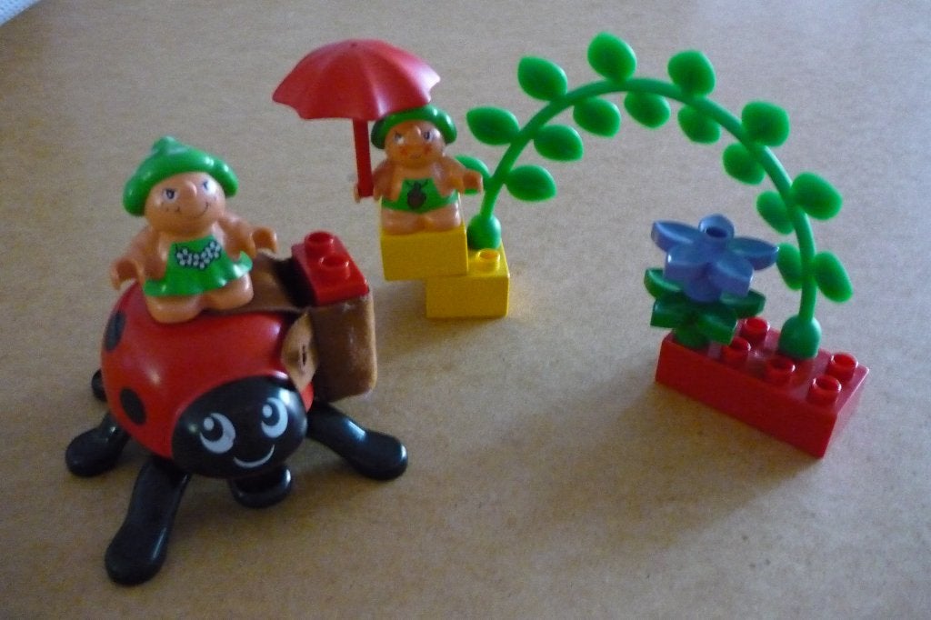 Duplo 2831 Little Forest Friends '' The Toads Tools '', Ophalen, Gebruikt, Compleet, Duplo