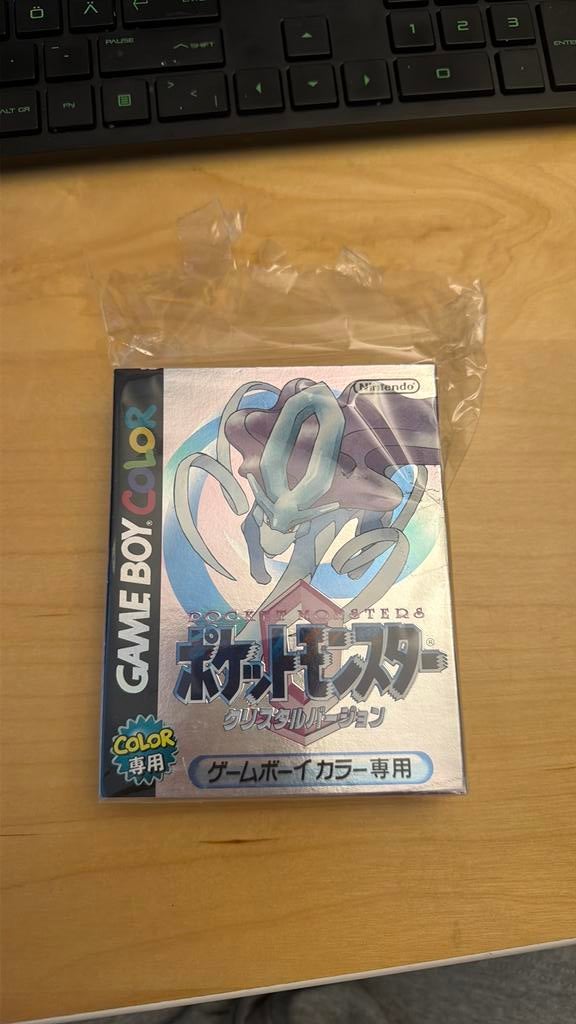 Complete Pokemon Crystal voor Gameboy, Spelcomputers en Games, Games | Nintendo Game Boy, 1 speler, Zo goed als nieuw, Vanaf 3 jaar