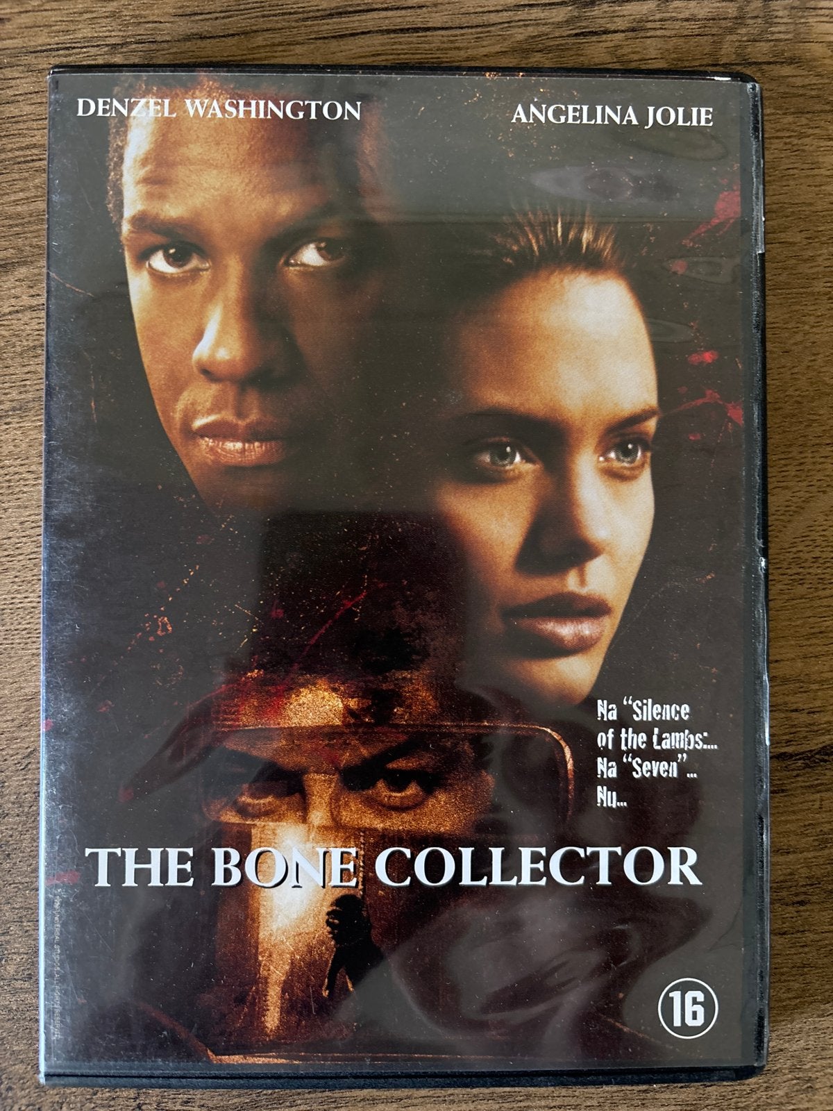 The Bone Collector DVD - Denzel Washington, Angelina Jolie, Vanaf 16 jaar, Ophalen of Verzenden, Gebruikt, Actiethriller