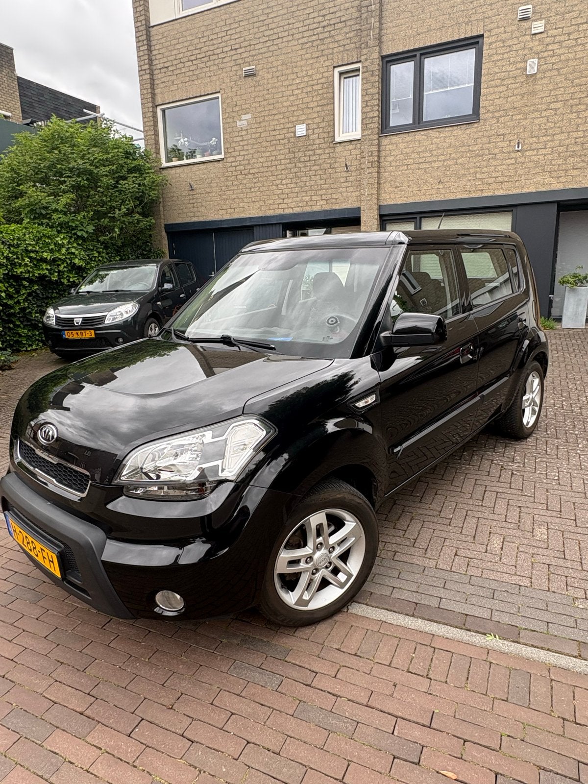 Kia Soul 1.6 2011 Zwart, Auto's, Voorwielaandrijving, 1145 kg, 4 cilinders, Handgeschakeld