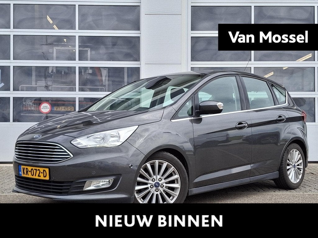 Ford C-Max 1.0 Titanium | Trekhaak | Parkeersensoren V+A | K, Auto's, Ford, Bedrijf, Te koop, C-Max, ABS, Airbags, Airconditioning