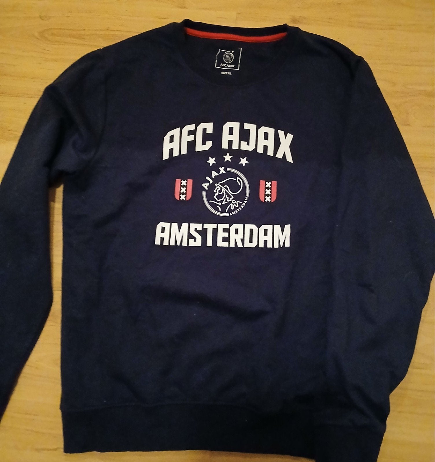 AJAX SWEATER 2 X GEDRAGEN MAAT XL, Kleding | Heren, Truien en Vesten, Blauw, Maat 56/58 (XL), Ophalen of Verzenden, Zo goed als nieuw