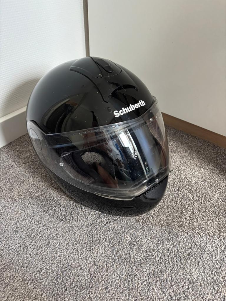 Schuberth C3 Pro Systeemhelm met SRC Communicatiesysteem, Systeemhelm, Heren, XL, Tweedehands