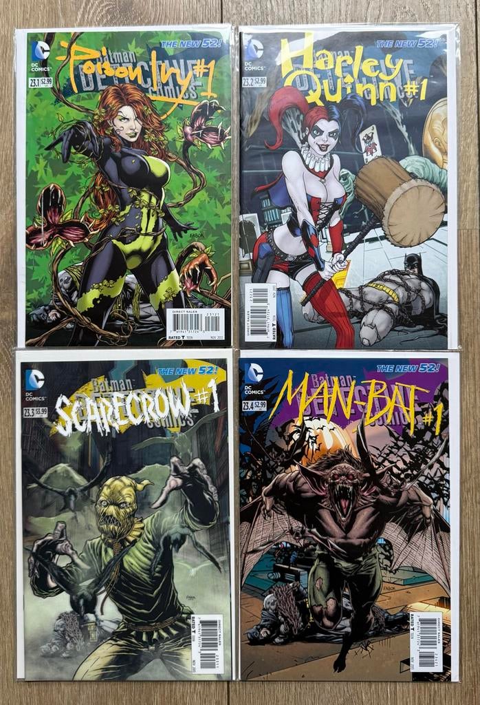 DC Comics The New 52! Batman villains (4 Comics), Boeken, Strips | Comics, Meerdere comics, Ophalen of Verzenden, Zo goed als nieuw