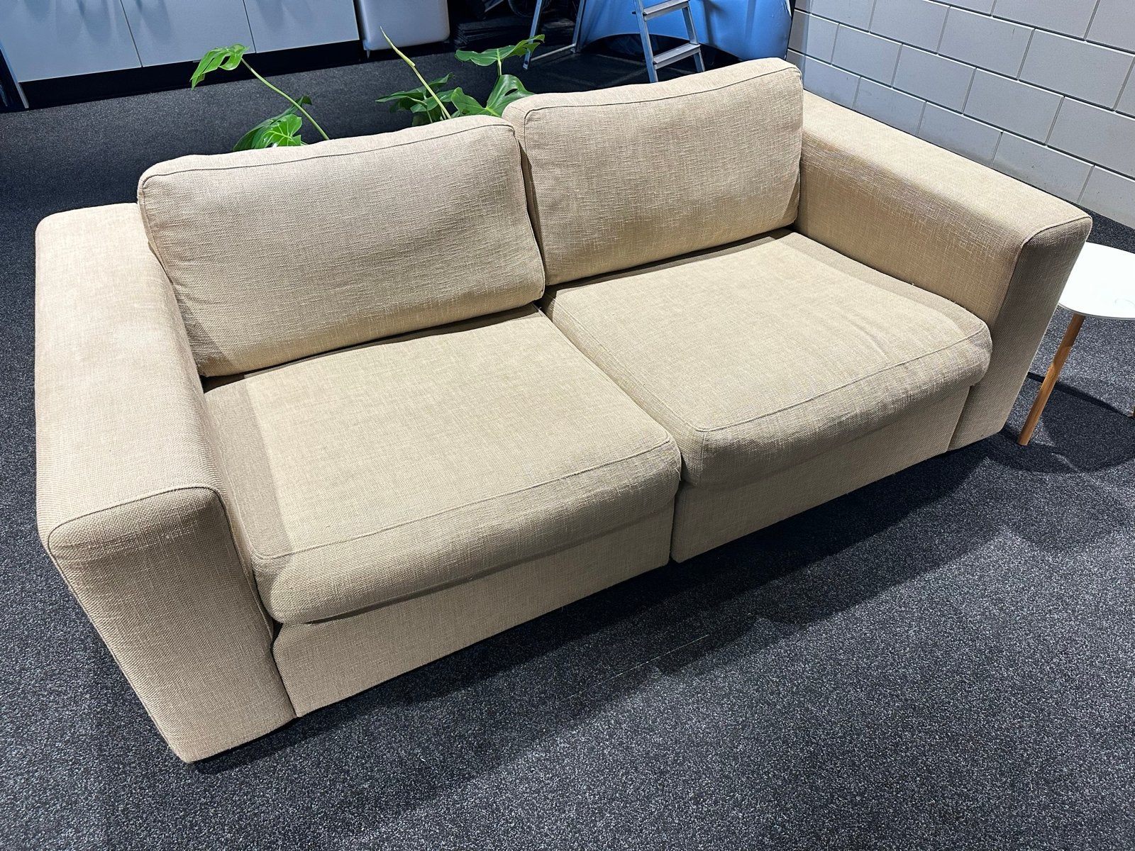 Keijser & Co by Index 2-zitsbank en fauteuil, Huis en Inrichting, Ophalen, Gebruikt, 150 tot 200 cm, Tweepersoons