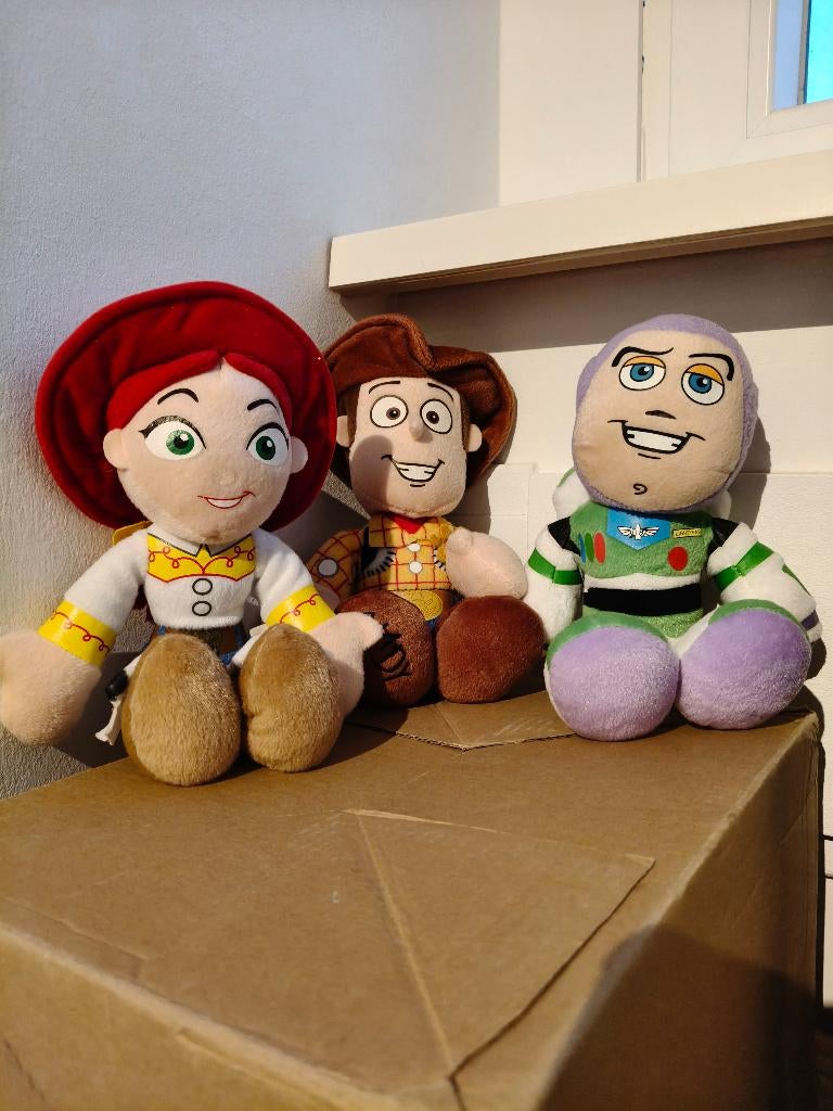 Disney Toy Story - Woody, Jessy en Buzz Light Year, Verzamelen, Disney, Ophalen, Overige figuren, Beeldje of Figuurtje