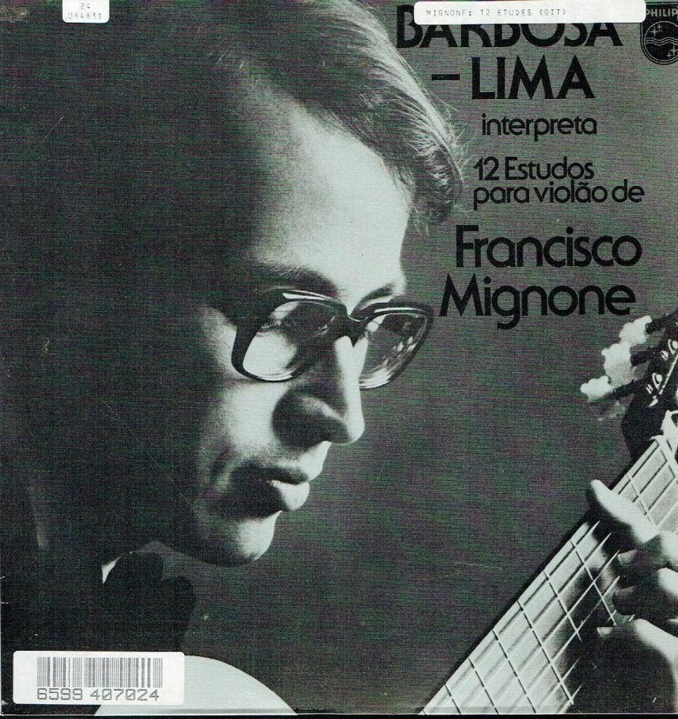 Barbosa-Lima Interpreta 12 Estudos, Kamermuziek, Verzenden, Zo goed als nieuw, 12 inch