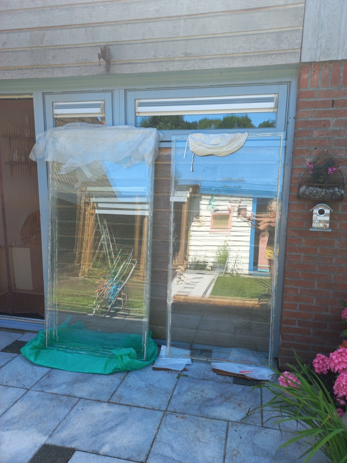 Gratis glas, Doe-het-zelf en Verbouw, Glas en Ramen, Ophalen, 80 tot 120 cm, Overige typen, 160 cm of meer