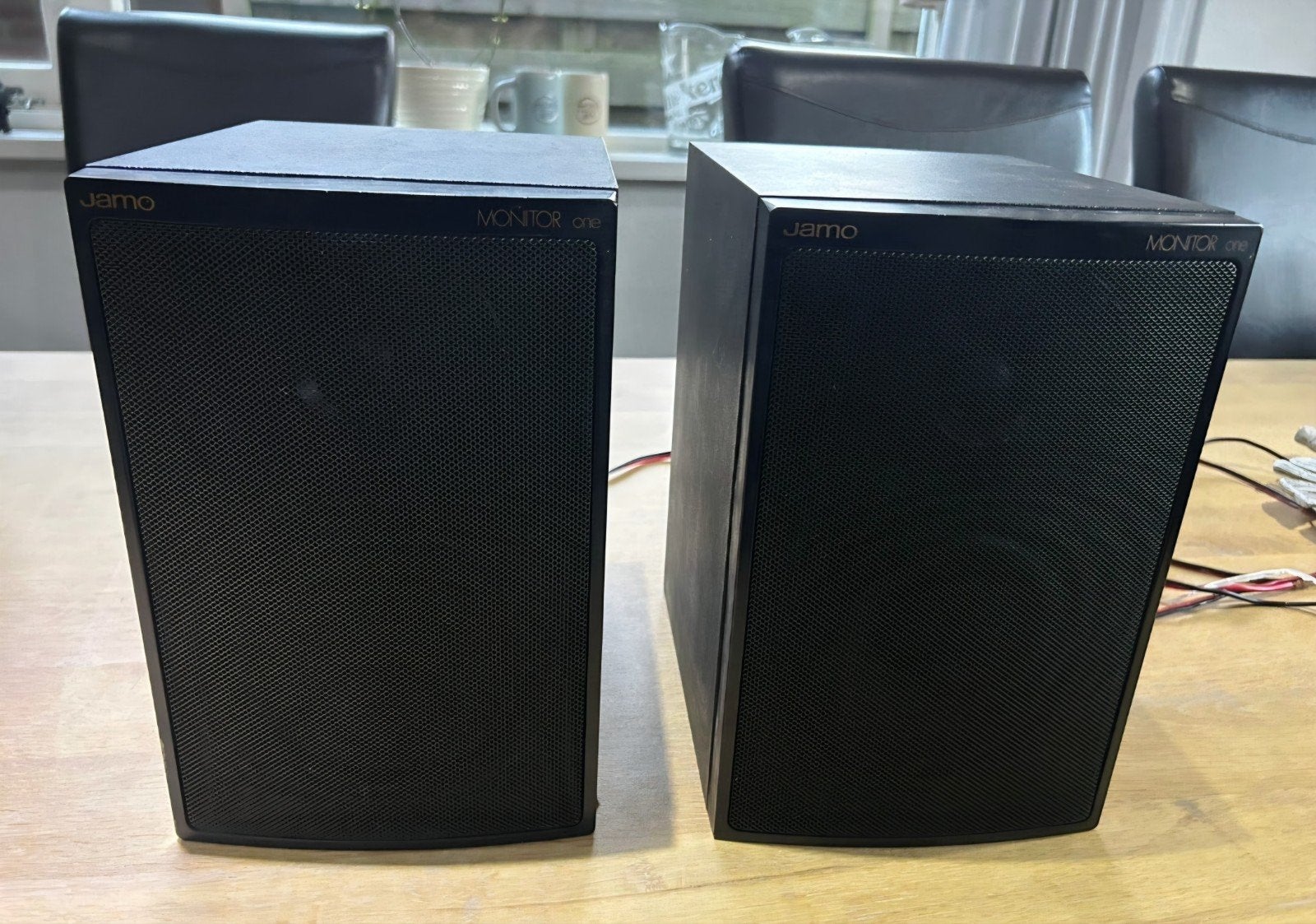 Jamo monitor one II speakers, Audio, Tv en Foto, Ophalen of Verzenden, Jamo