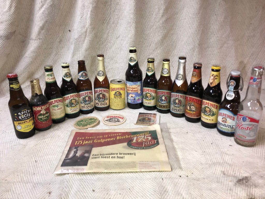 Gulpener, Guinness en Gerardus bier soorten, Ophalen of Verzenden, Flesje(s), Gulpener