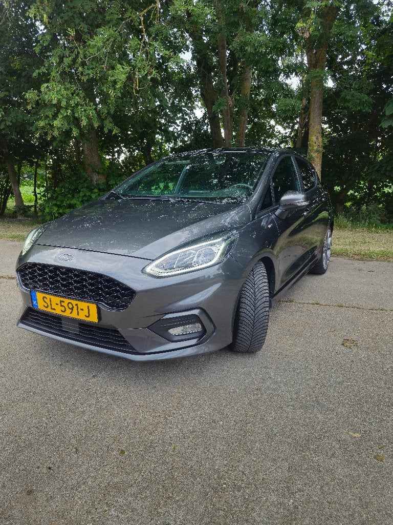 Ford Fiësta ST-Line Ecoboost 1.0 2018 Grijs, Auto's, Ford, Particulier, Fiësta, ABS, Achteruitrijcamera, Adaptive Cruise Control