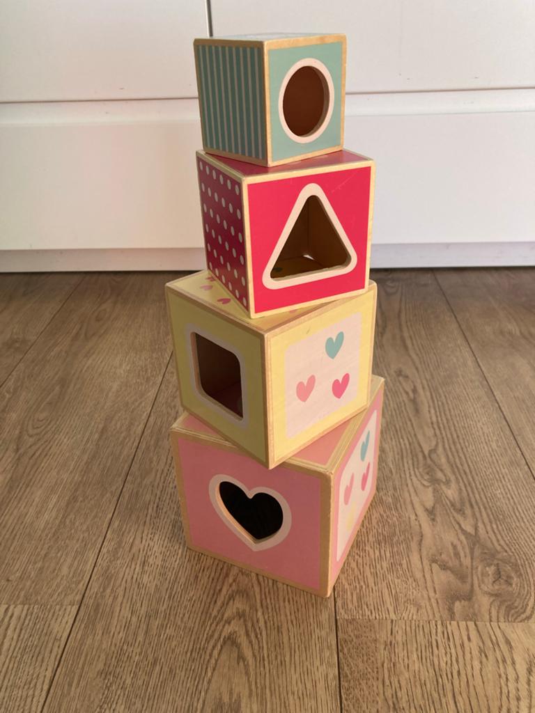Little Dutch building blocks, Kinderen en Baby's, Speelgoed | Houten speelgoed, Ophalen, Zo goed als nieuw, Overige typen