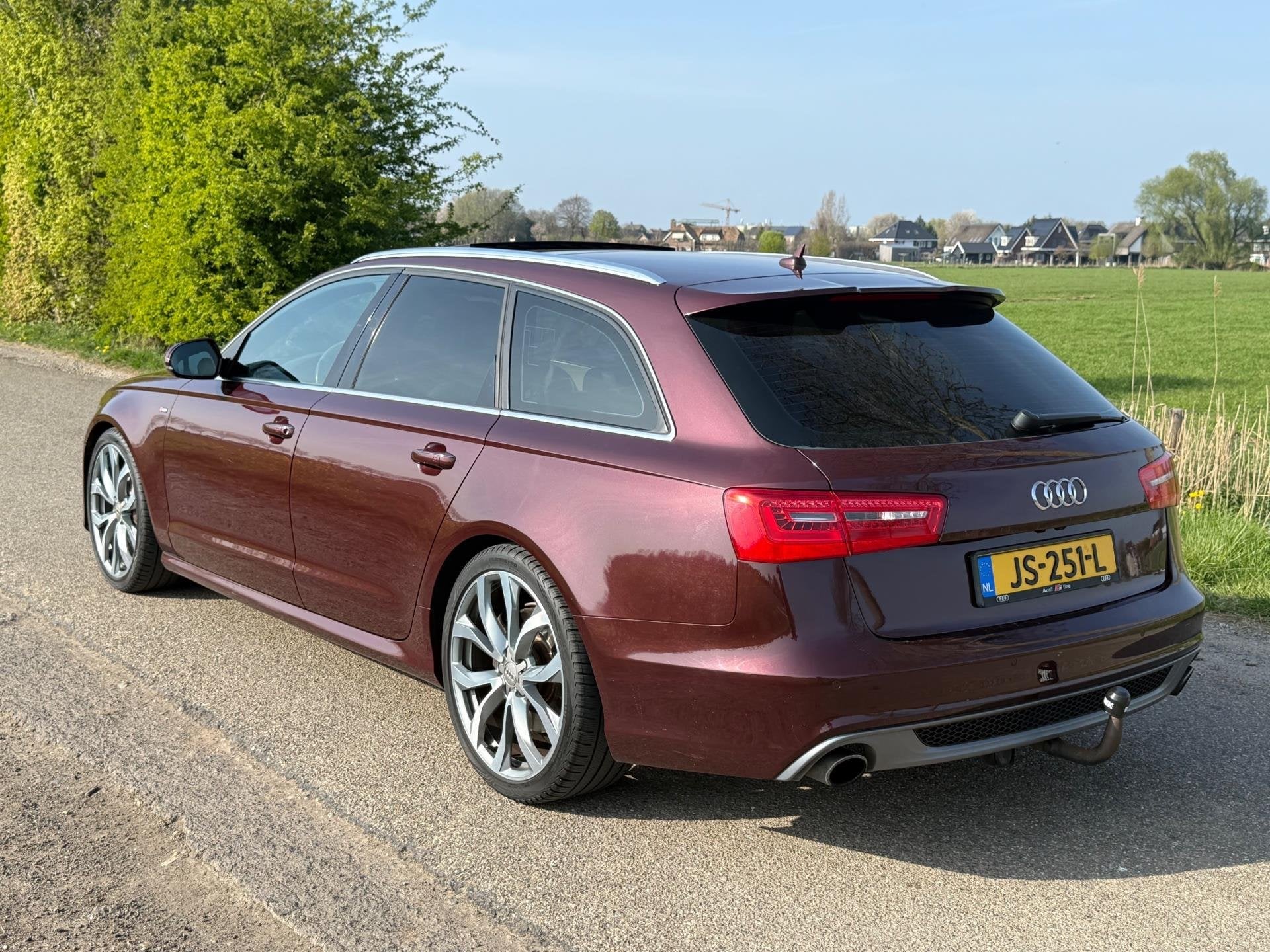 Audi A6 Avant 3.0 TFSI quattro Pro Line Plus 2012 Nette auto, Auto's, Automaat, Euro 5, Gebruikt, Beige