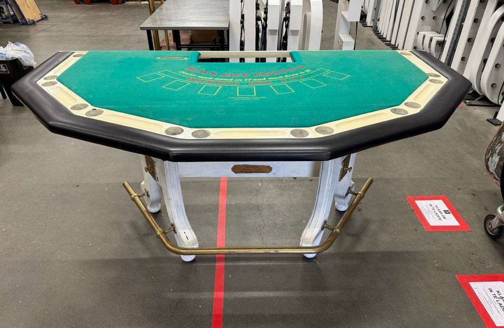 Blackjack tafel, Hobby en Vrije tijd, Gezelschapsspellen | Overige, Zo goed als nieuw, Ophalen
