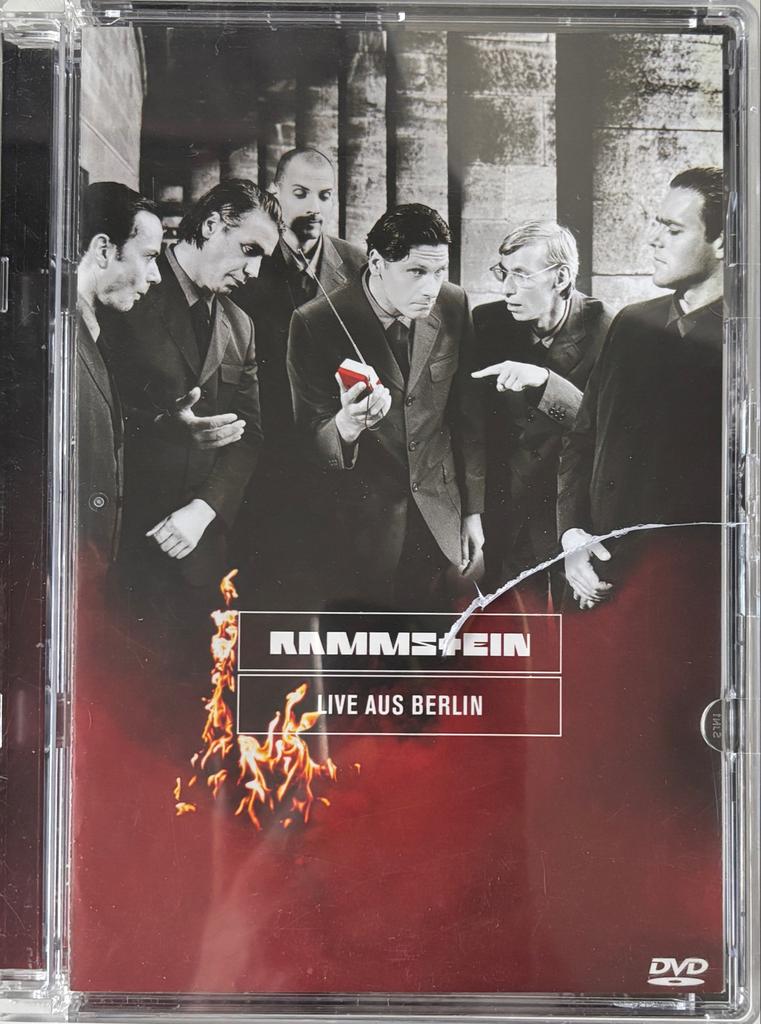 Rammstein - Live aus Berlin - DVD, Vanaf 16 jaar, Ophalen of Verzenden, Zo goed als nieuw, Muziek en Concerten
