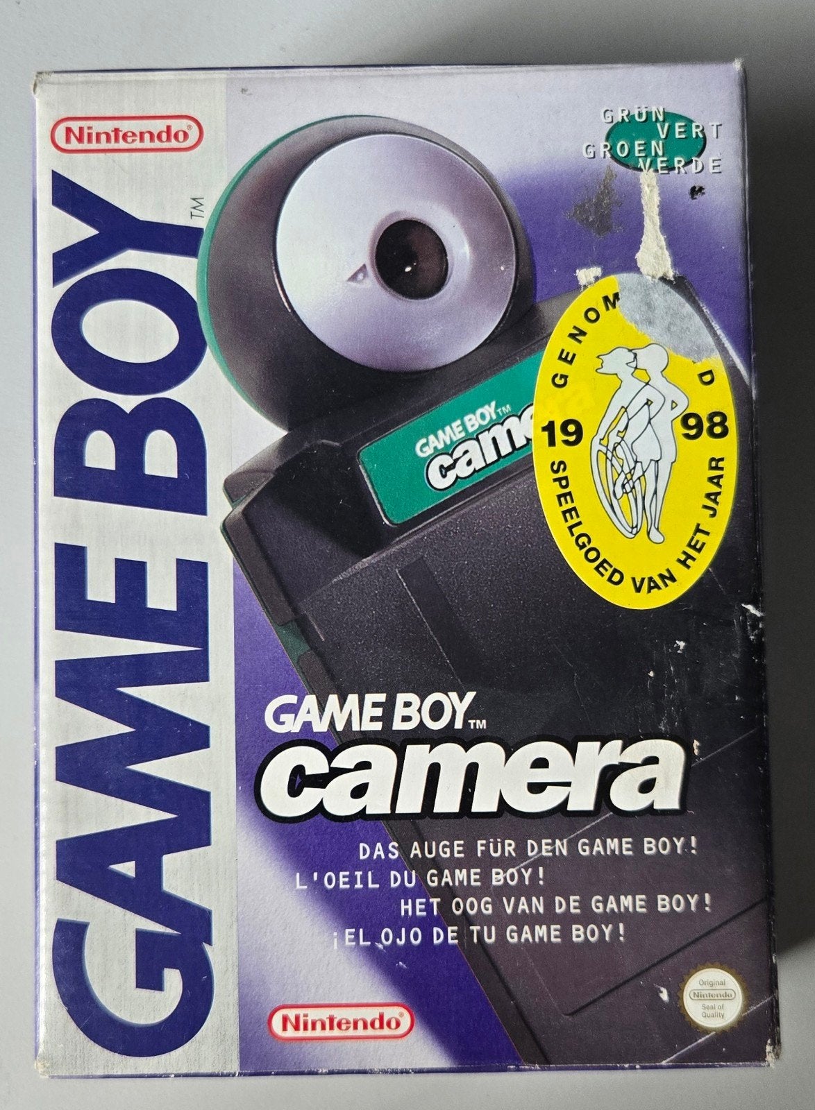 Lege doos GameBoy camera, Spelcomputers en Games, 1 speler, Ophalen, Vanaf 3 jaar
