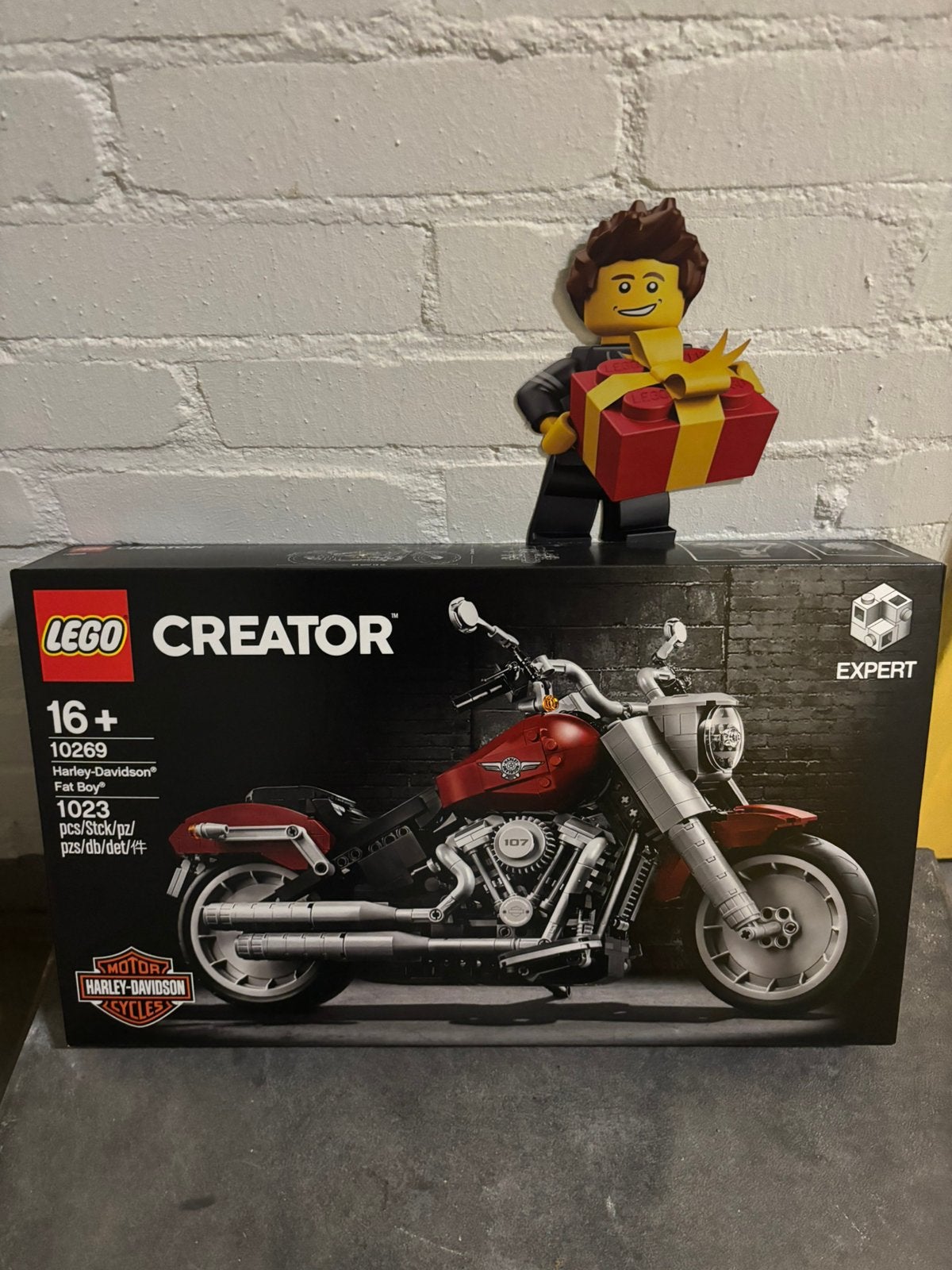 LEGO Creator Expert Harley-Davidson Fat Boy (10269) NIEUW, Lego, Nieuw, Ophalen of Verzenden, Compleet
