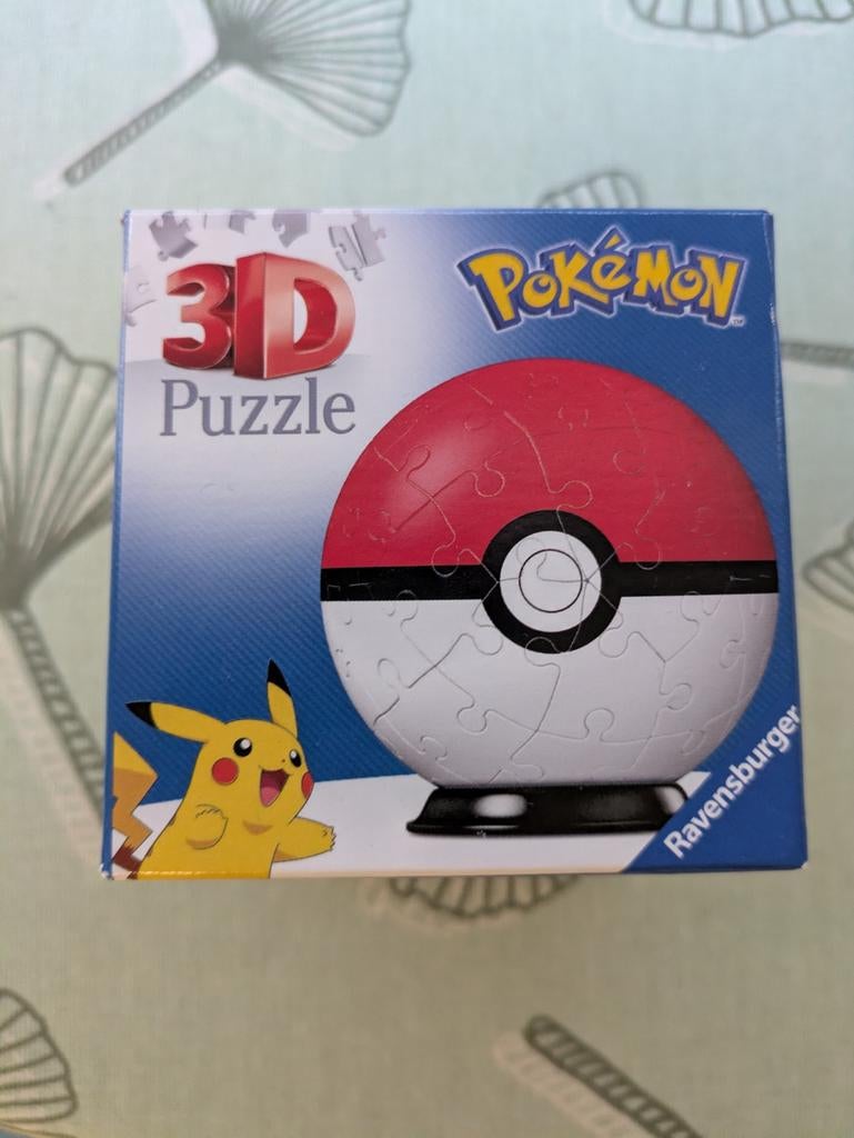 Pokemon 3D bal puzzel, Ophalen of Verzenden