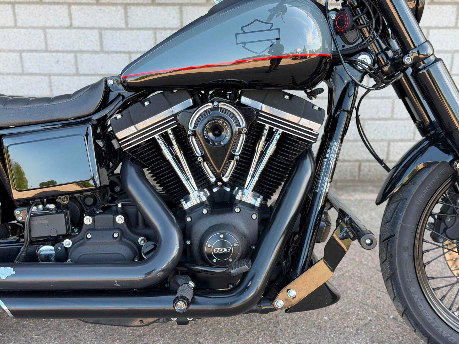 Harley Davidson FXDB Dyna Street Bob 103 5HD Special 2016, Motoren, Motoren | Harley-Davidson, 1690 cc, Chopper, Bedrijf, Meer dan 35 kW
