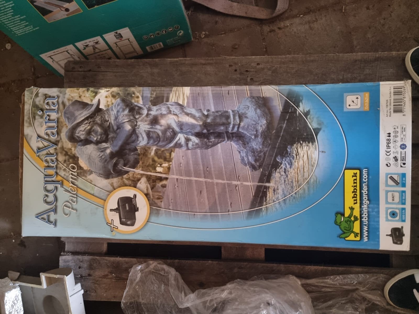 AcquaVaria Palermo Waterornament - Nieuw in doos, Tuin en Terras, Waterpartijen en Fonteinen, Ophalen, Nieuw, Overige materialen