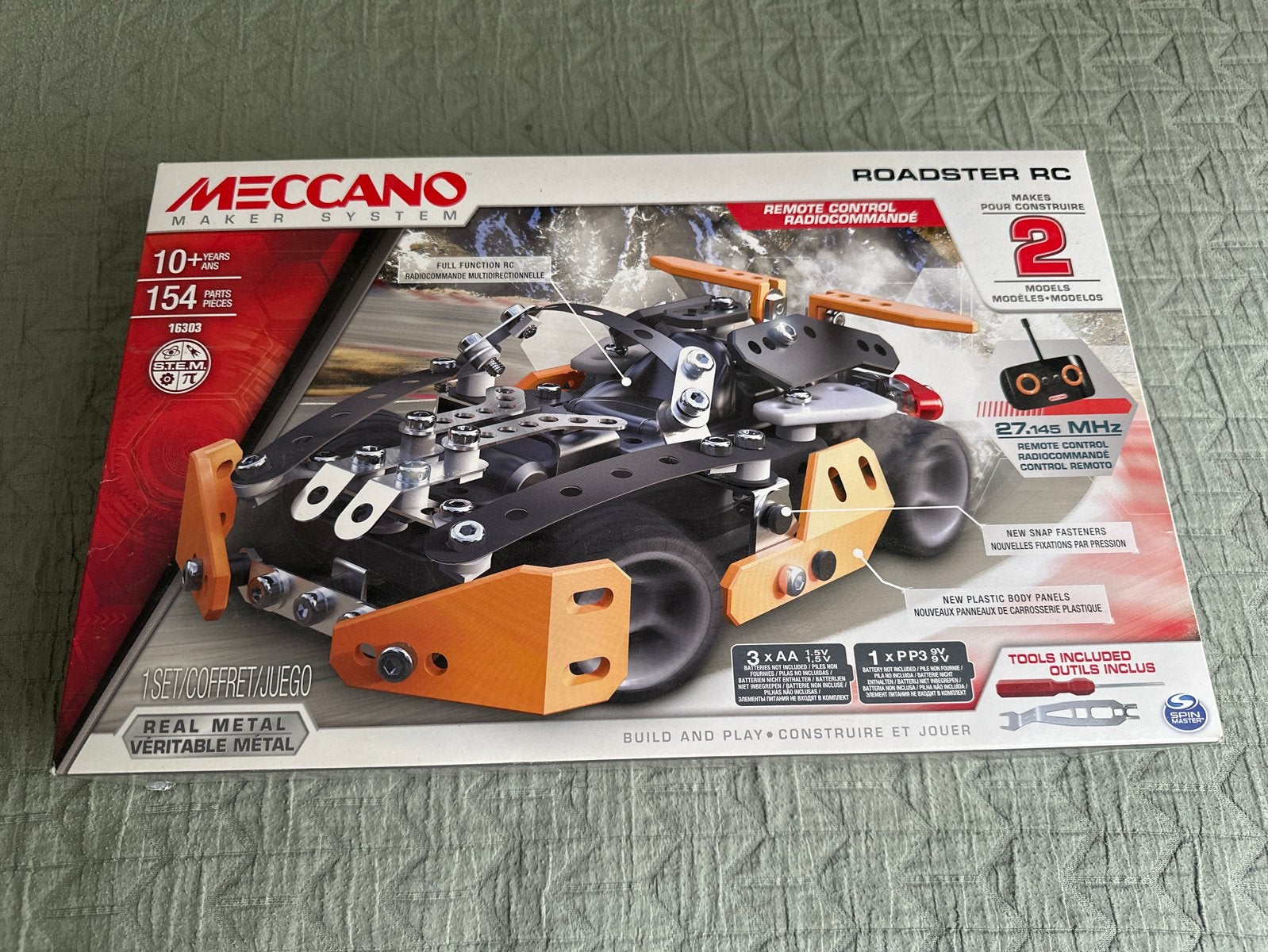 Meccano Roadster RC Bouwpakket - Nieuw in doos, Ophalen of Verzenden, Nieuw, Overige merken