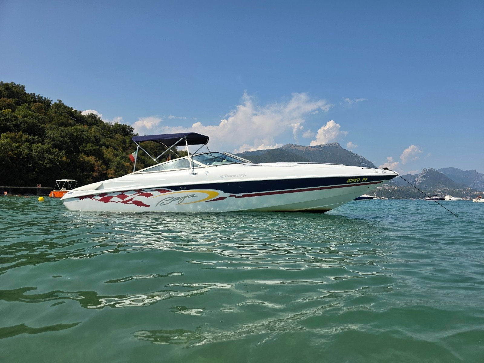 Baja 275 Boss 496 Mag Mercruiser Bj 2002 3500kg Trailer, Watersport en Boten, Speedboten, Ophalen