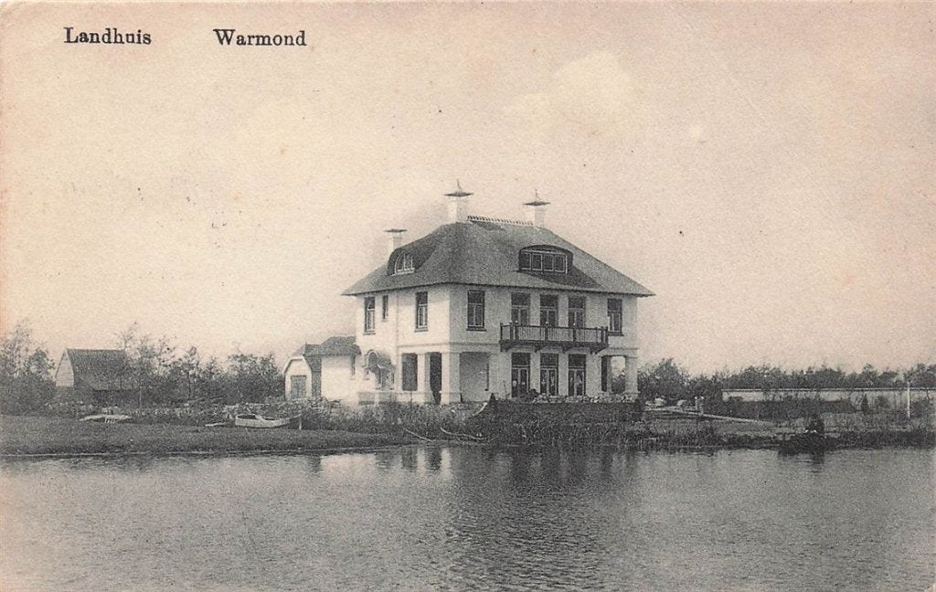703-395-033 Landhuis Warmond, Verzenden, Voor 1920, Zuid-Holland