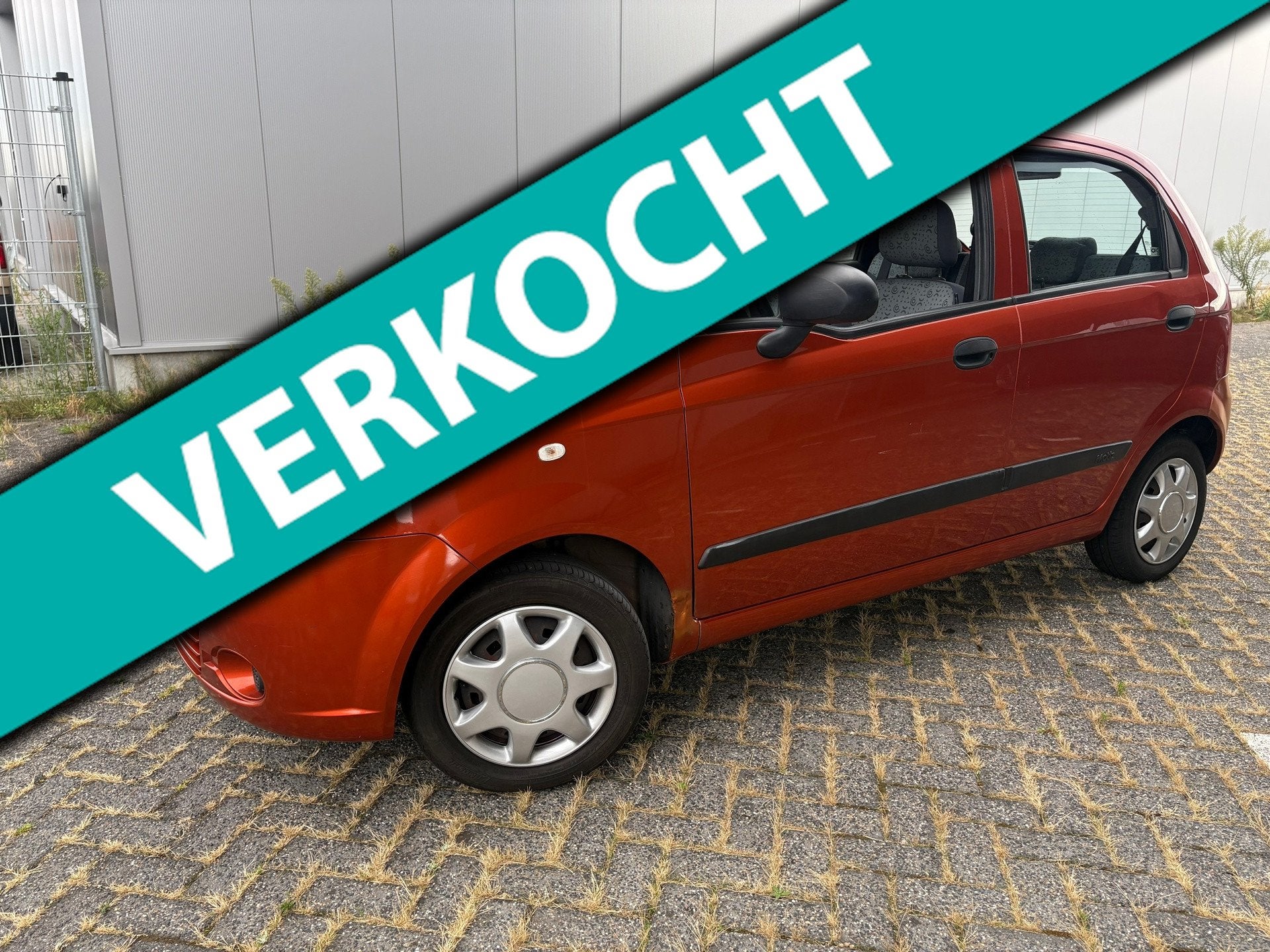 Chevrolet Matiz 0.8 Spirit AIRCO. BJ 9-2007. APK 8-2027, Auto's, Voorwielaandrijving, Gebruikt, Metallic lak, Origineel Nederlands