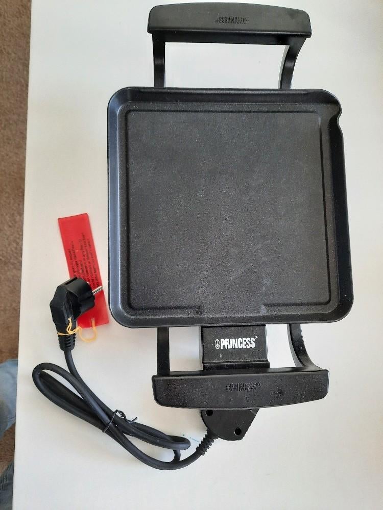 Mini Princess tafelgrillplaat voor 1-2 personen, Ophalen of Verzenden, Zo goed als nieuw, Tafelgrill