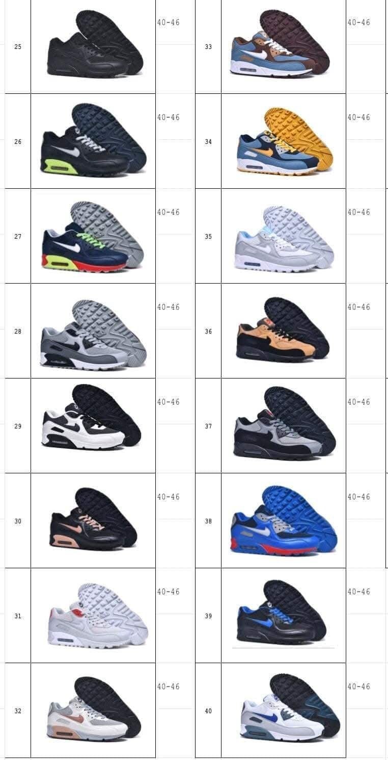 Partij schoenen sneaker nike air max 90 bw classic tn asics, Ophalen of Verzenden, Nieuw