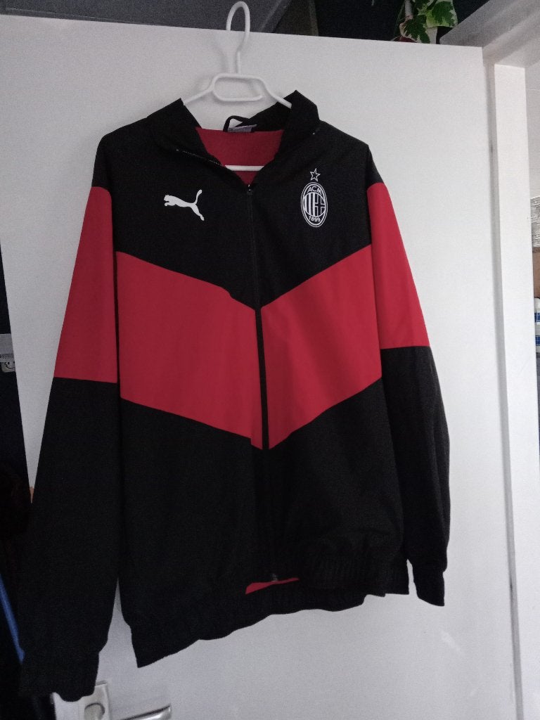 Puma trainingsjack van AC Milan in de maat L, Zwart, Nieuw, Ophalen of Verzenden, Voetbal