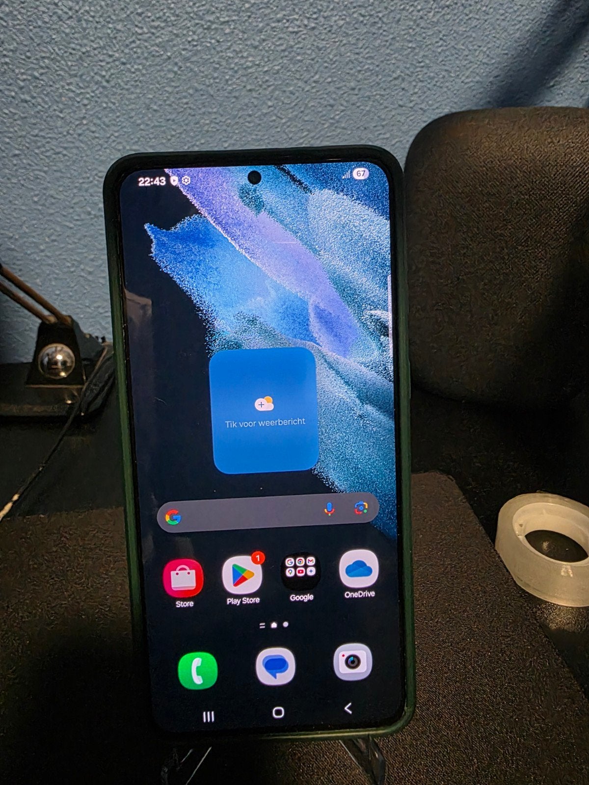 Samsung Galaxy S21+ 5G met hoesje, Overige kleuren, Touchscreen, Ophalen of Verzenden, Zo goed als nieuw