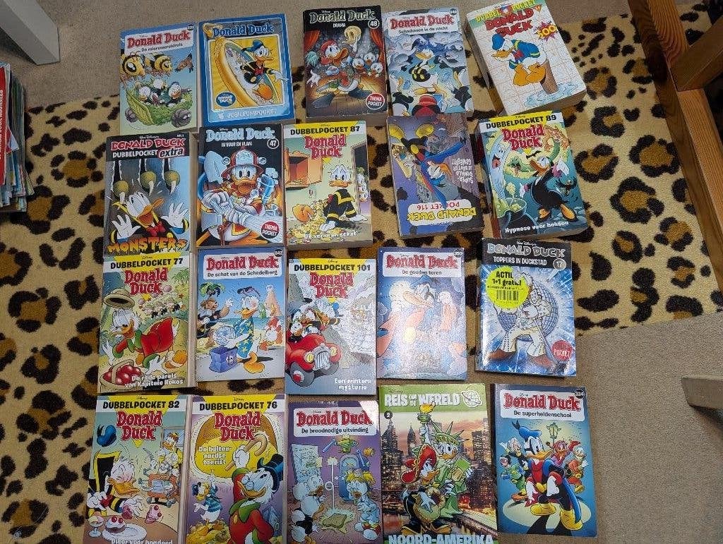 donald duck pockets meer dan 50!, Boeken, Meerdere stripboeken, Ophalen of Verzenden, Zo goed als nieuw, Disney Donald Duck