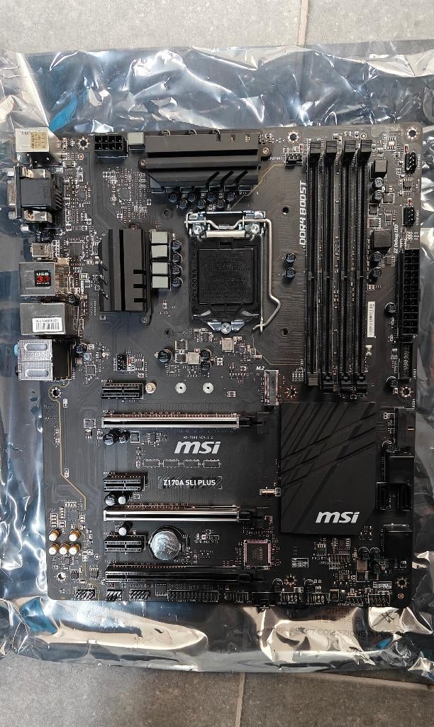 MSI Z170A SLI PLUS, Ophalen of Verzenden, Nieuw, Intel, DDR4